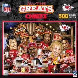Kansas City Chiefs All-Time Greats Famous People Jigsaw Puzzle