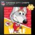 Kansas City Chiefs NFL Mascot  Sports Jigsaw Puzzle