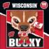 Wisconsin Badgers NCAA Mascot  Sports Jigsaw Puzzle