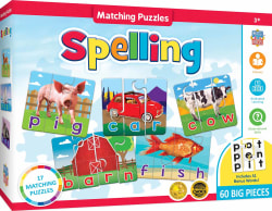 Spelling Matching Puzzle - Scratch and Dent Educational