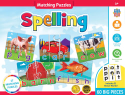 Spelling Matching Puzzle - Scratch and Dent Educational