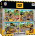 Caterpillar - 4-pack 100pc Puzzles - Scratch and Dent Construction Jigsaw Puzzle