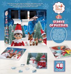 12 Days of Elf on the Shelf Puzzles - Advent Calendar Christmas Jigsaw Puzzle