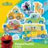 Sesame Street - Vehicles 6-Pack Mini Shaped Puzzles Movies & TV Shaped Puzzle