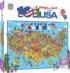 101 Things to Spot - In the USA 100 Piece Puzzle Educational Jigsaw Puzzle