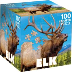 Elk  Animals Shaped Puzzle