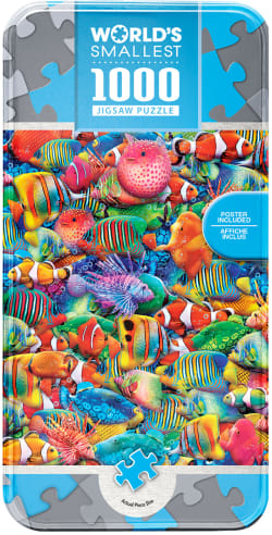 World‘s Smallest Rainbow Flow Mini Puzzle Fish