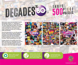 Decades - The 80's - 3 Puzzle Pack - Scratch and Dent Movies & TV