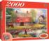 Reflections on Country Living - Scratch and Dent Countryside Jigsaw Puzzle
