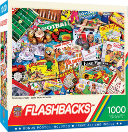 Family Game Night Nostalgic & Retro