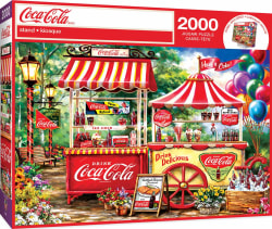 Coca-Cola Stand - 2000 Piece Jigsaw Puzzle by MasterPieces