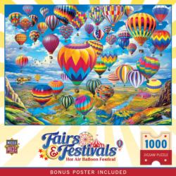 Fairs & Festivals - Hot Air Balloon Festival Hot Air Balloon Jigsaw Puzzle