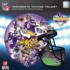Minnesota Vikings - Scratch and Dent Sports Shaped Puzzle