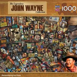 John Wayne - Remembering the Duke - Scratch and Dent Famous People Jigsaw Puzzle