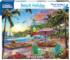 BLANC Series: Day at the Beach, Mexico Beach & Ocean Jigsaw Puzzle By Buffalo Games