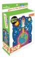 Circle Earth Mini Puzzle Space Round Jigsaw Puzzle By Blue Kazoo