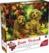 Two Cockers and Football Dogs Jigsaw Puzzle