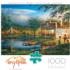 Terry Redlin - Summertime - Scratch and Dent Fishing Jigsaw Puzzle