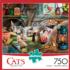 Laid-Back Tom - Scratch and Dent Cats Jigsaw Puzzle