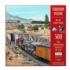 Tehachapi Passing Train Jigsaw Puzzle