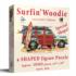 Surfin' Woodie Car Shaped Puzzle