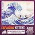 Great Wave Of Catagawa Cats Jigsaw Puzzle