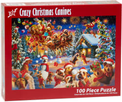 Crazy Christmas Canines Dogs