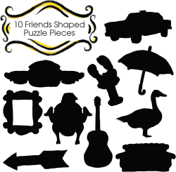 Friends Water Fountain Diecut - Scratch and Dent Movies & TV