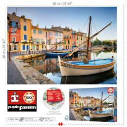Harbour In Martigues, Provence Boat Jigsaw Puzzle