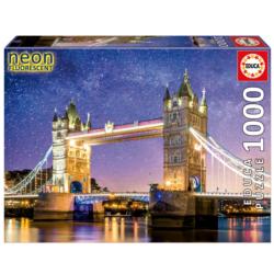 Tower Bridge, London Landmarks & Monuments Glow in the Dark Puzzle