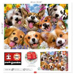 Puppies Selfie  Dogs Jigsaw Puzzle