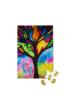 Stained Glass Tree Flower & Garden Jigsaw Puzzle