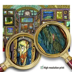 Van Gogh's Time Travel to Muse Da Orsay Fine Art