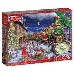 Santa's Special Delivery Train Jigsaw Puzzle