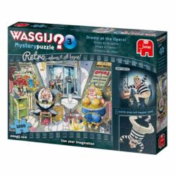 Wasgij Mystery Retro 3: Drama At The Opera Humor Jigsaw Puzzle