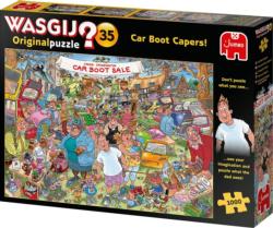 Wasgij Original 35: Car Boot Capers Car Jigsaw Puzzle