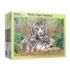 White Tiger Family 3 1000 Piece Puzzle Big Cats Jigsaw Puzzle