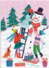 Louise Cunningham Merry and Bright 12 Days of Christmas Advent Puzzle Calendar Winter Jigsaw Puzzle