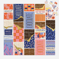 At the Chocolate Bar Collage