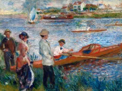 Oarsmen at Chatou Boat