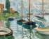 Sailboats On Seine Boat Jigsaw Puzzle