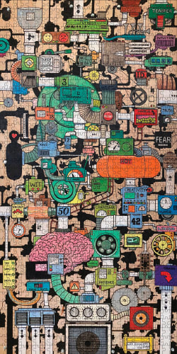 Jonathan Petley: Self Machine  Collage