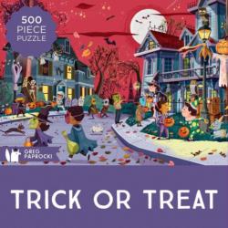 Trick or Treat Puzzle Halloween Jigsaw Puzzle