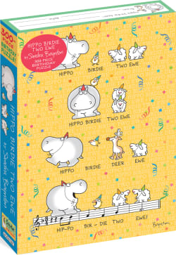 Hippo Birdie Two Ewe Birthday Puzzle Animals