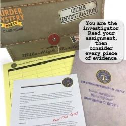 Murder Mystery Party Case Files: Mile High Murder