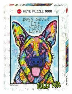 Dogs Never Lie - Scratch and Dent Dogs Jigsaw Puzzle