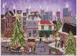 Christmas Square Winter Jigsaw Puzzle