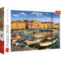 Old Port In  Saint Tropez Boat Jigsaw Puzzle