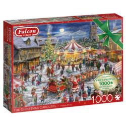 The Christmas Carousel (Includes 2nd Free Puzzle!) Carnival & Circus Jigsaw Puzzle