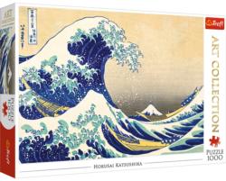 The Great Wave of Kanagawa Boat Jigsaw Puzzle